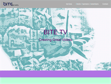 Tablet Screenshot of bitetv.co.uk